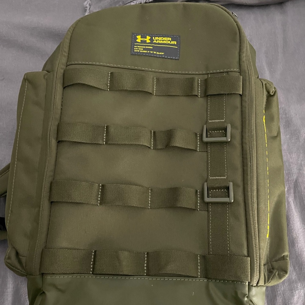 Under Armour Green Tactical Backpack with MOLLE System